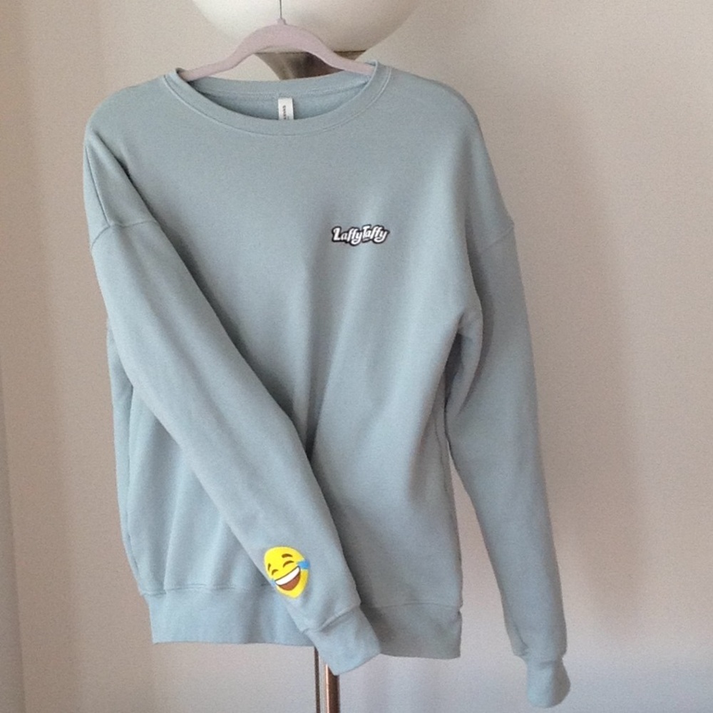🌕 Laffy Taffy Candy - Fleeced Crew Neck Pullover